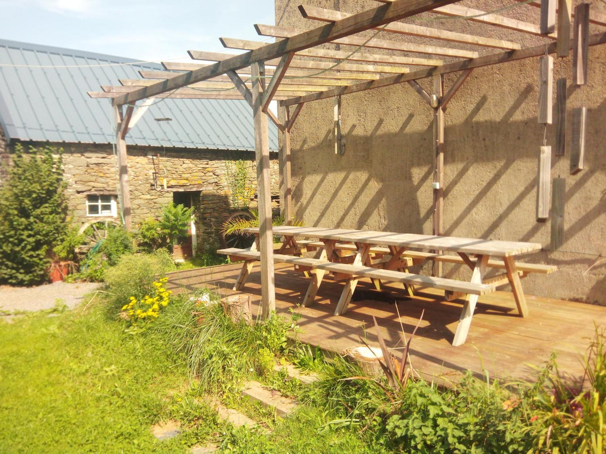 Le Jardin Enchanteur, Chaleureuse Maison D'Hotes Eco-Responsable, Calme Et Accueillante Lopérec Dış mekan fotoğraf