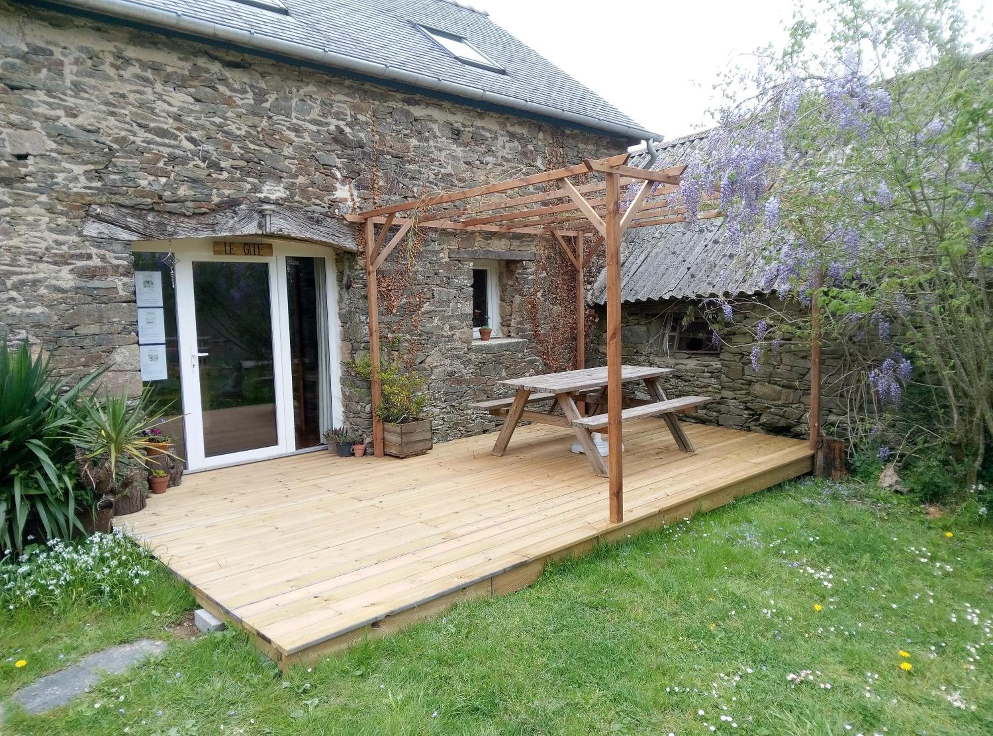 Le Jardin Enchanteur, Chaleureuse Maison D'Hotes Eco-Responsable, Calme Et Accueillante Lopérec Dış mekan fotoğraf